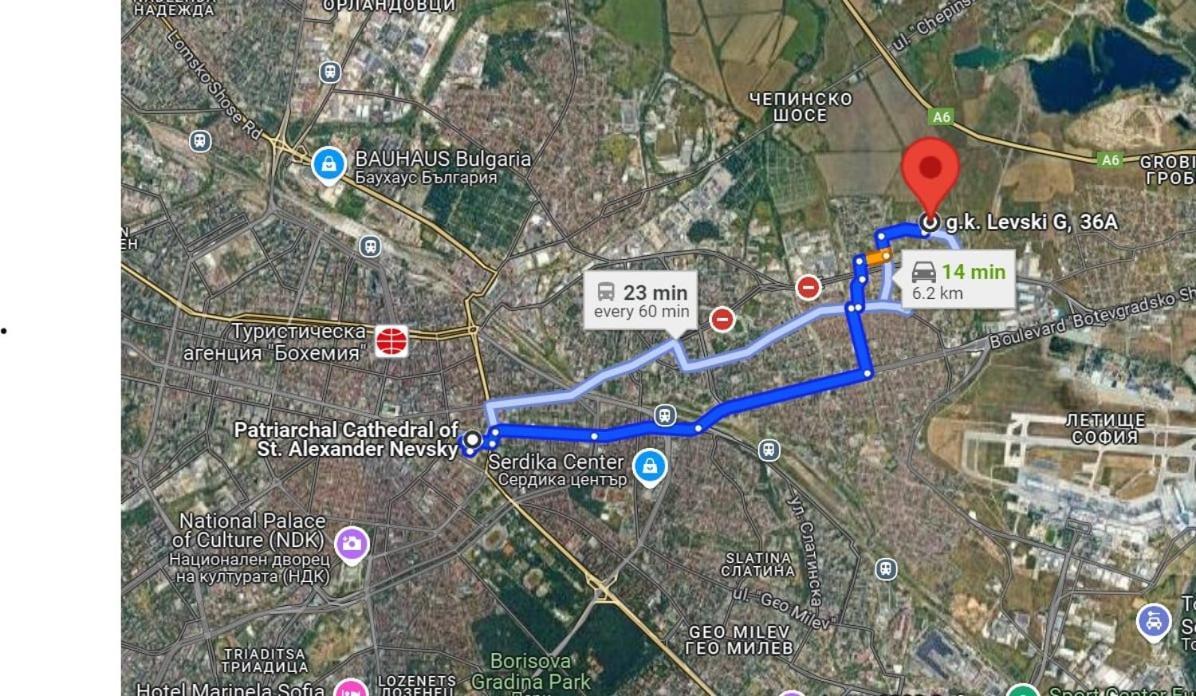 Levskig Studio 10 Min From Sofia Airport And City Centre المظهر الخارجي الصورة